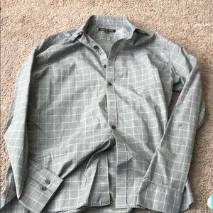 Michael Kors long button down shirt